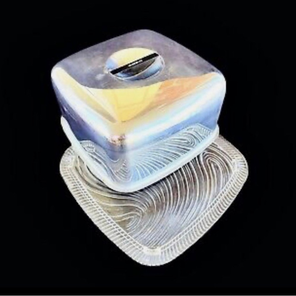 Kromex vintage cake holder
